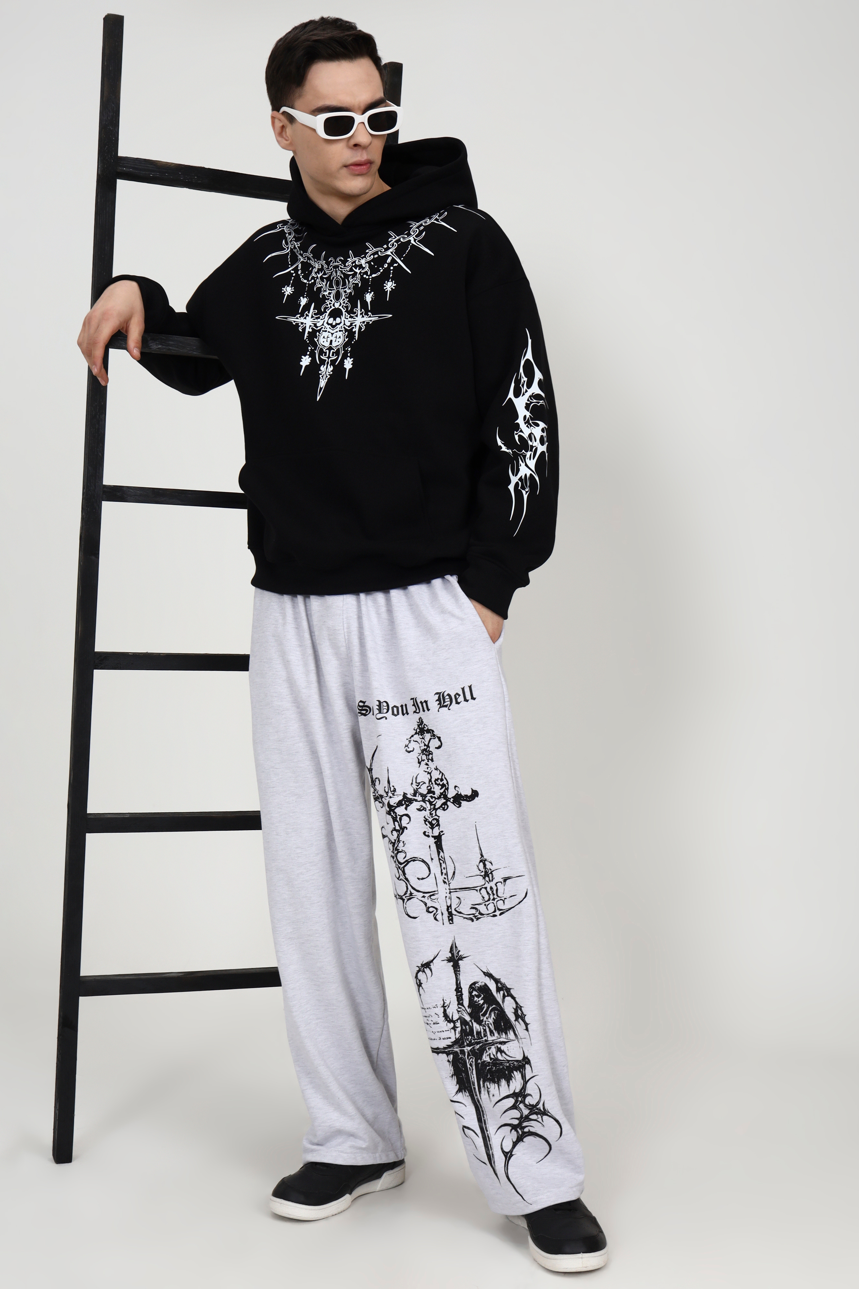 Image of Chainbound Unisex Oversized Hoodie