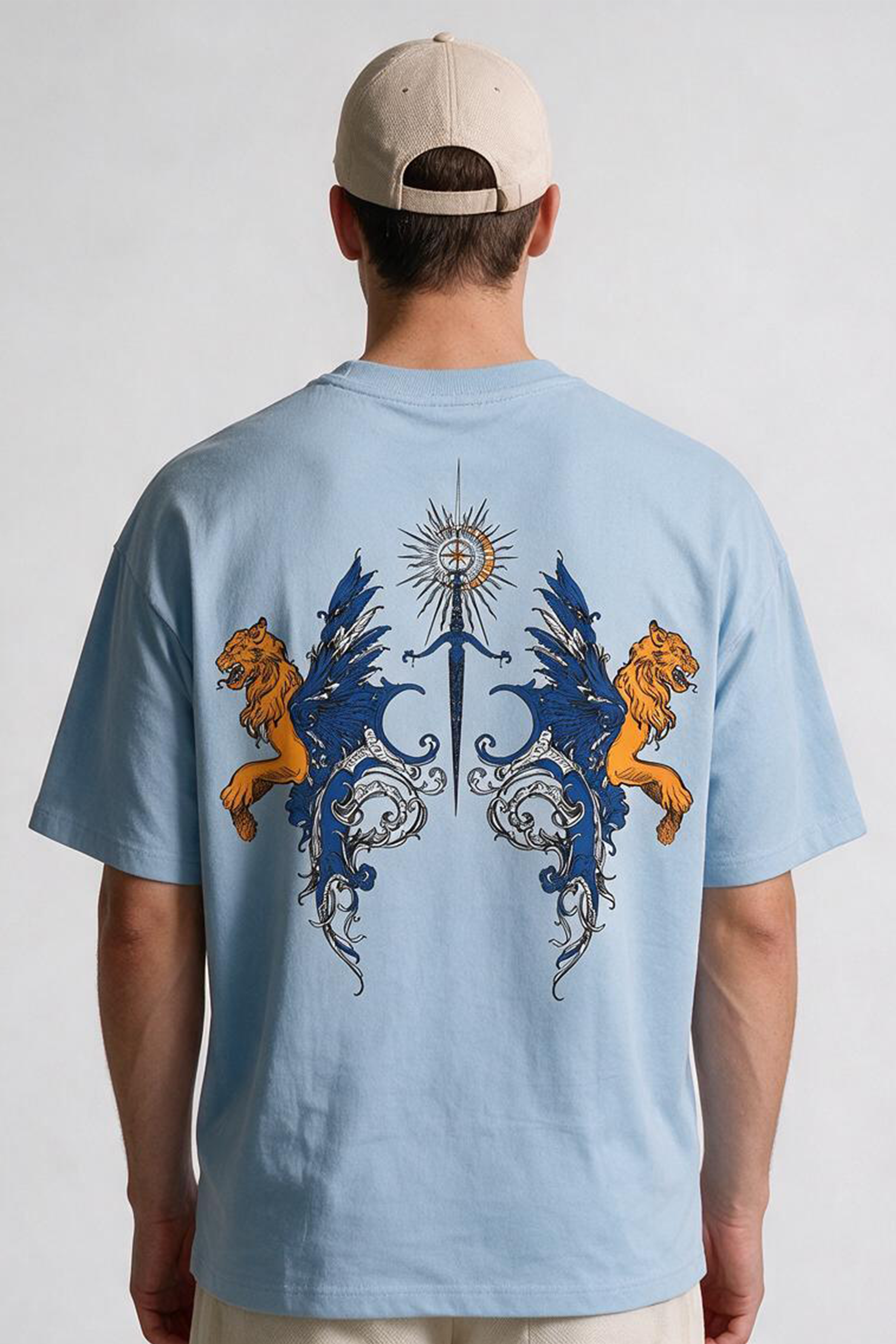 Image of Royal Crest Unisex Oversized Tshirt