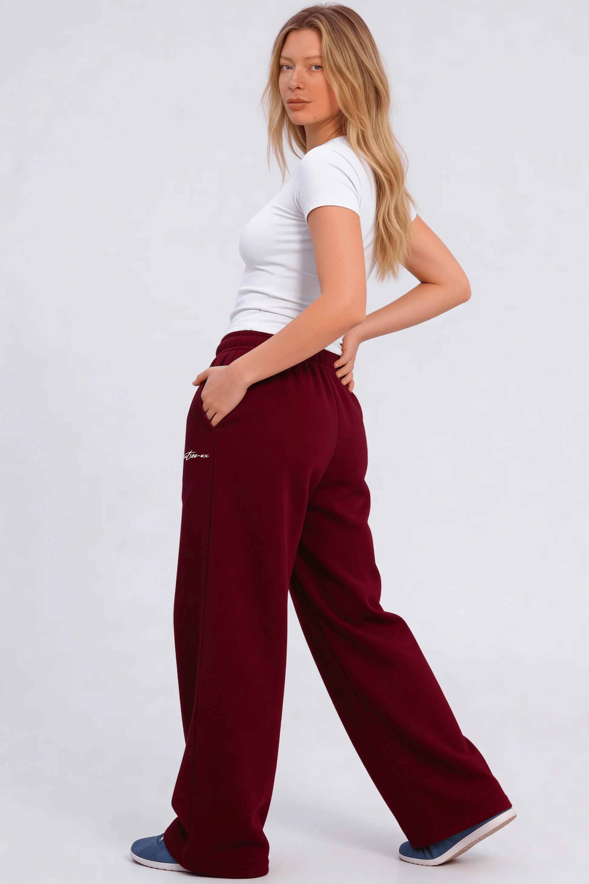 Image of Everyday Unisex Joggers - Maroon