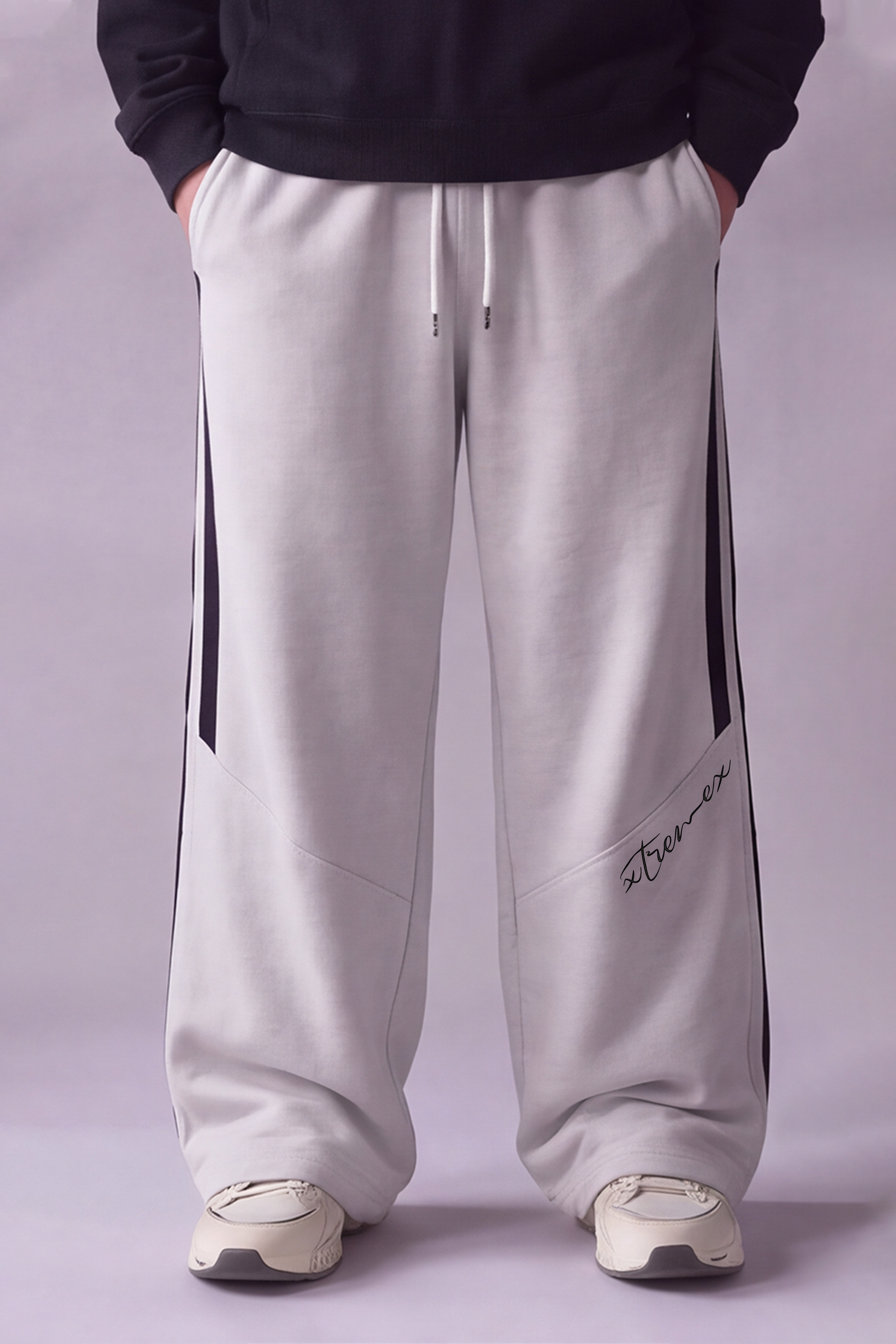 Image of Retro Unisex Joggers Melange