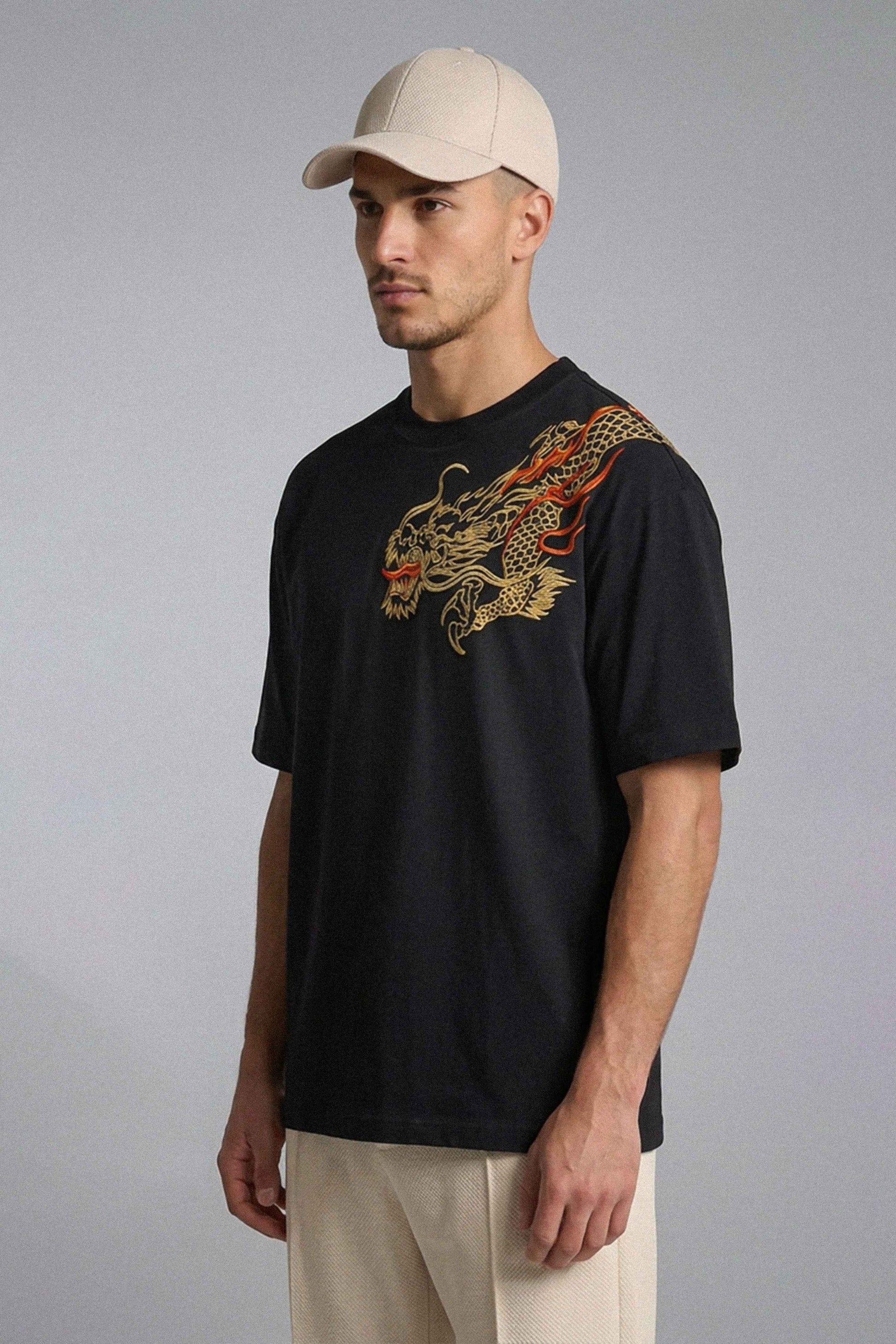 Ember Rage Unisex Oversized Tshirt