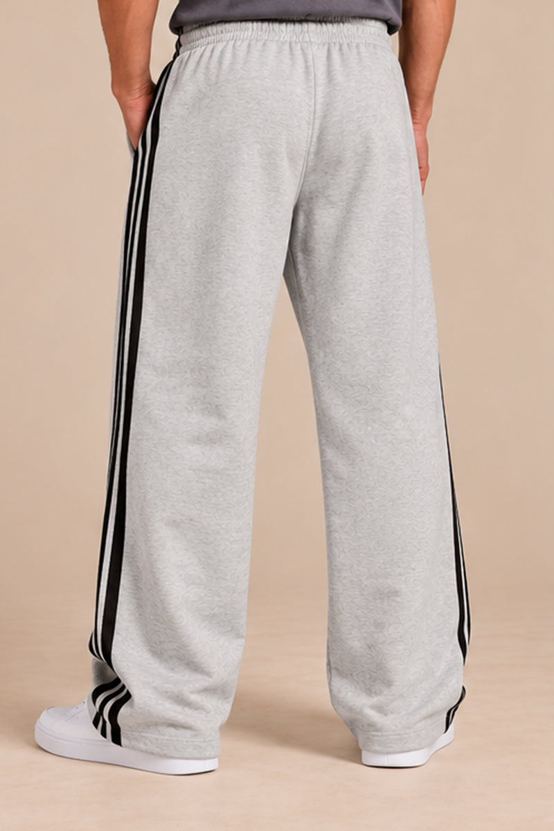 Tri Stripe Joggers - Melange
