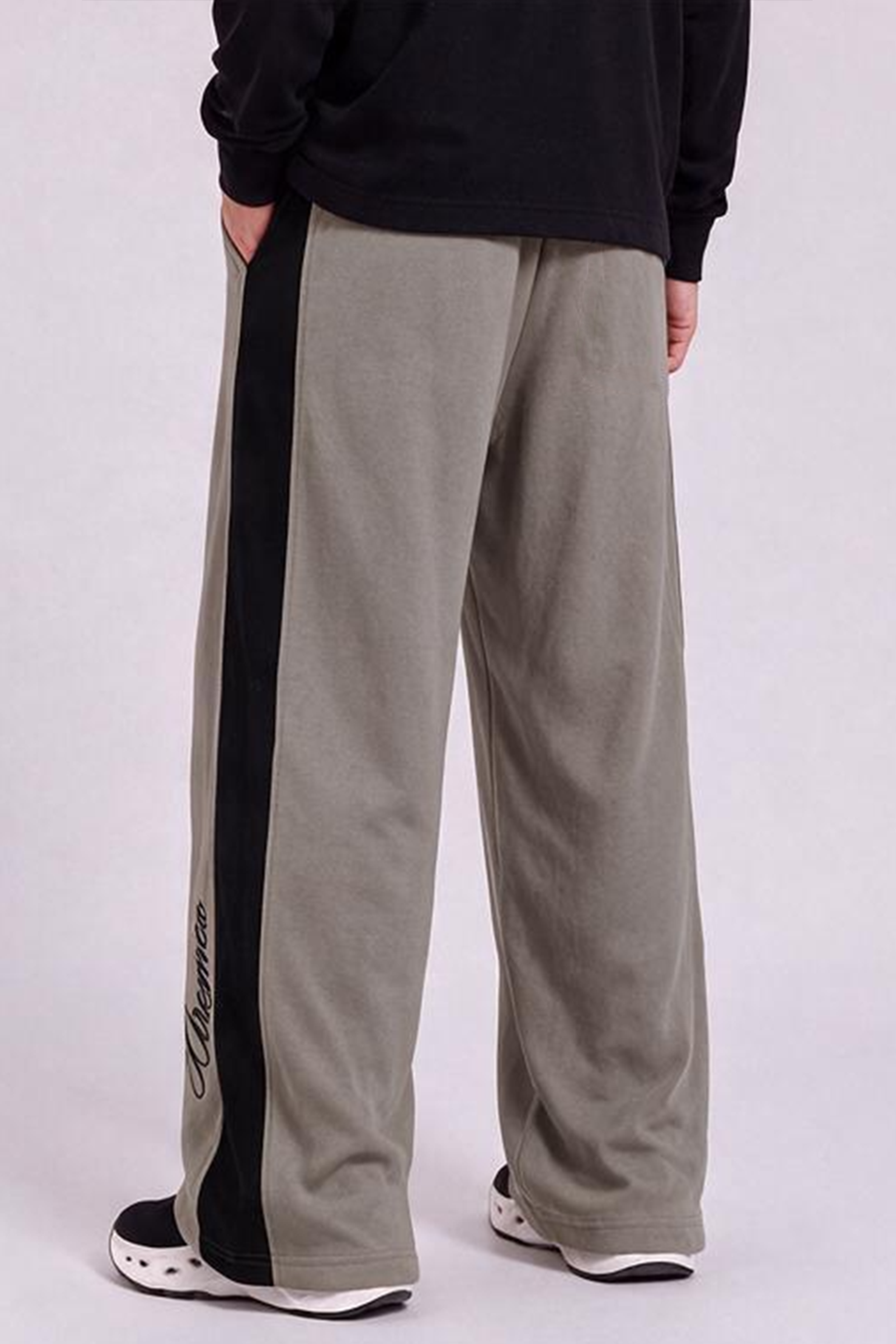 Image of Contrast Stripe Joggers - Sand