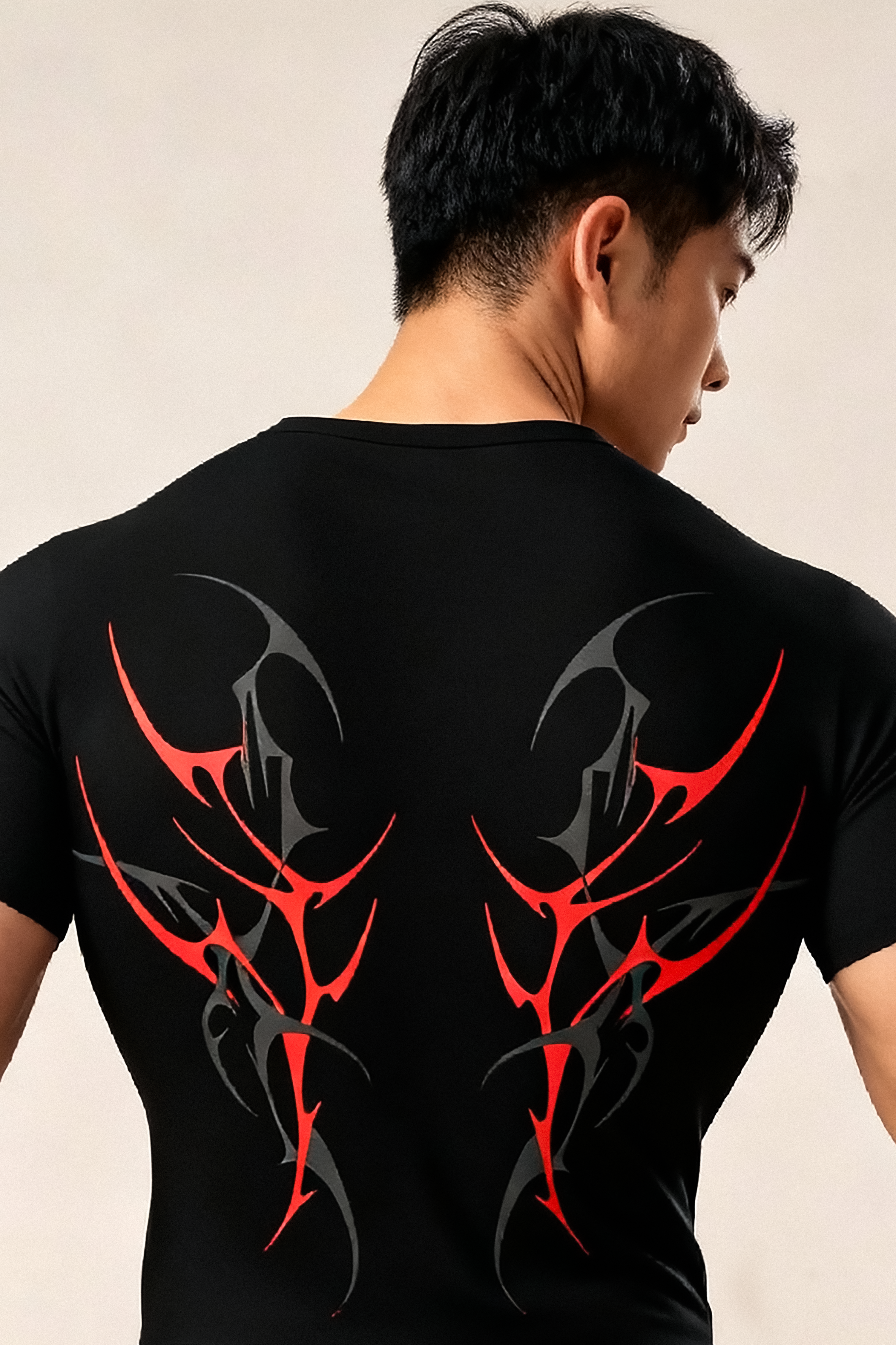 Image of Hellfire Compression Tshirt Half Sleeve