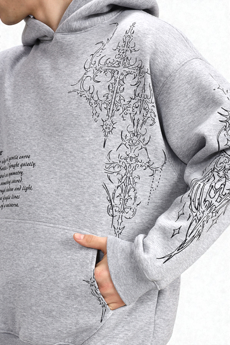 Image of Ash Curse Unisex Oversized Hoodie