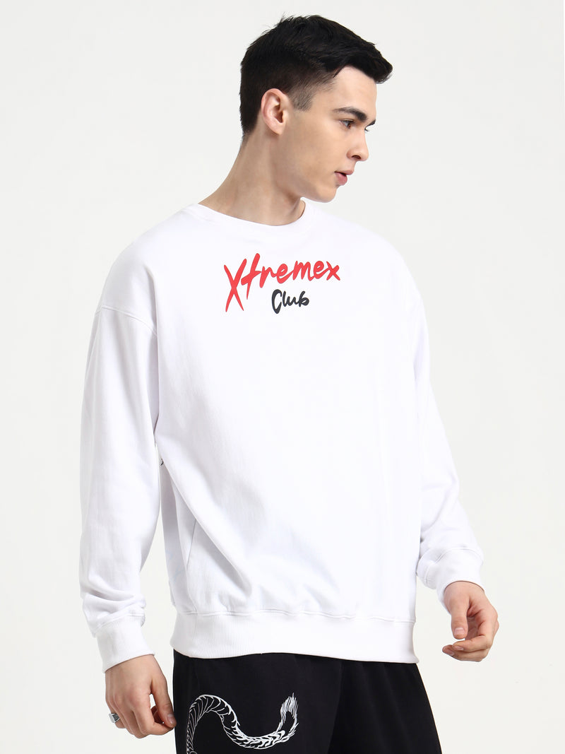 Burning Bones Unisex Oversized Sweatshirt