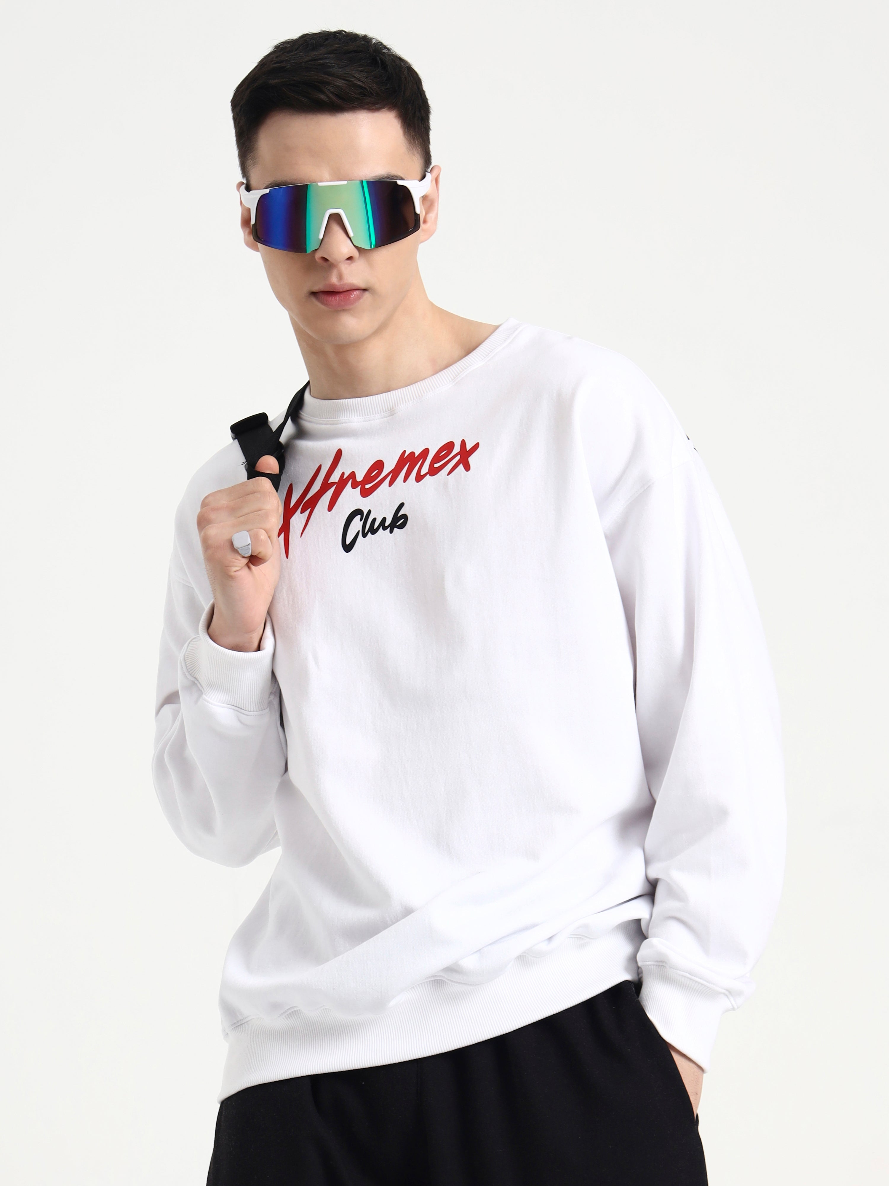 Image of Burning Bones Unisex Oversized Sweatshirt