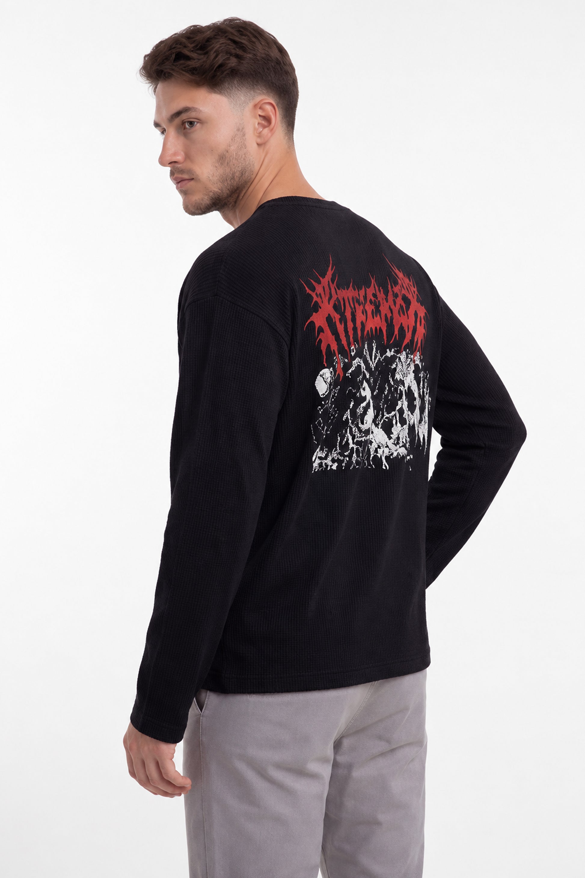 Chaos Waffle Tshirt - Black