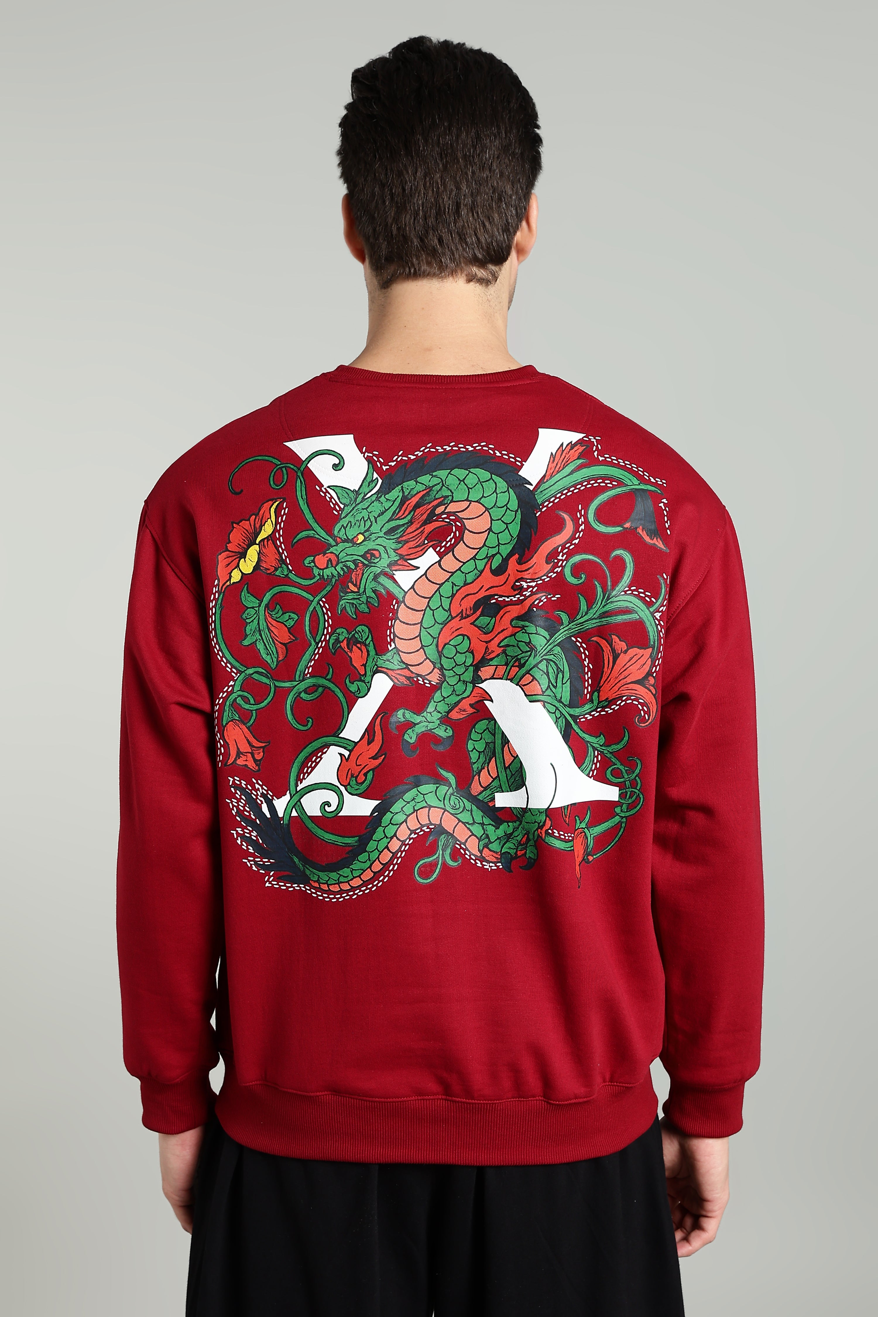 Image of Draco Bloom Unisex Oversized Sweatshirt