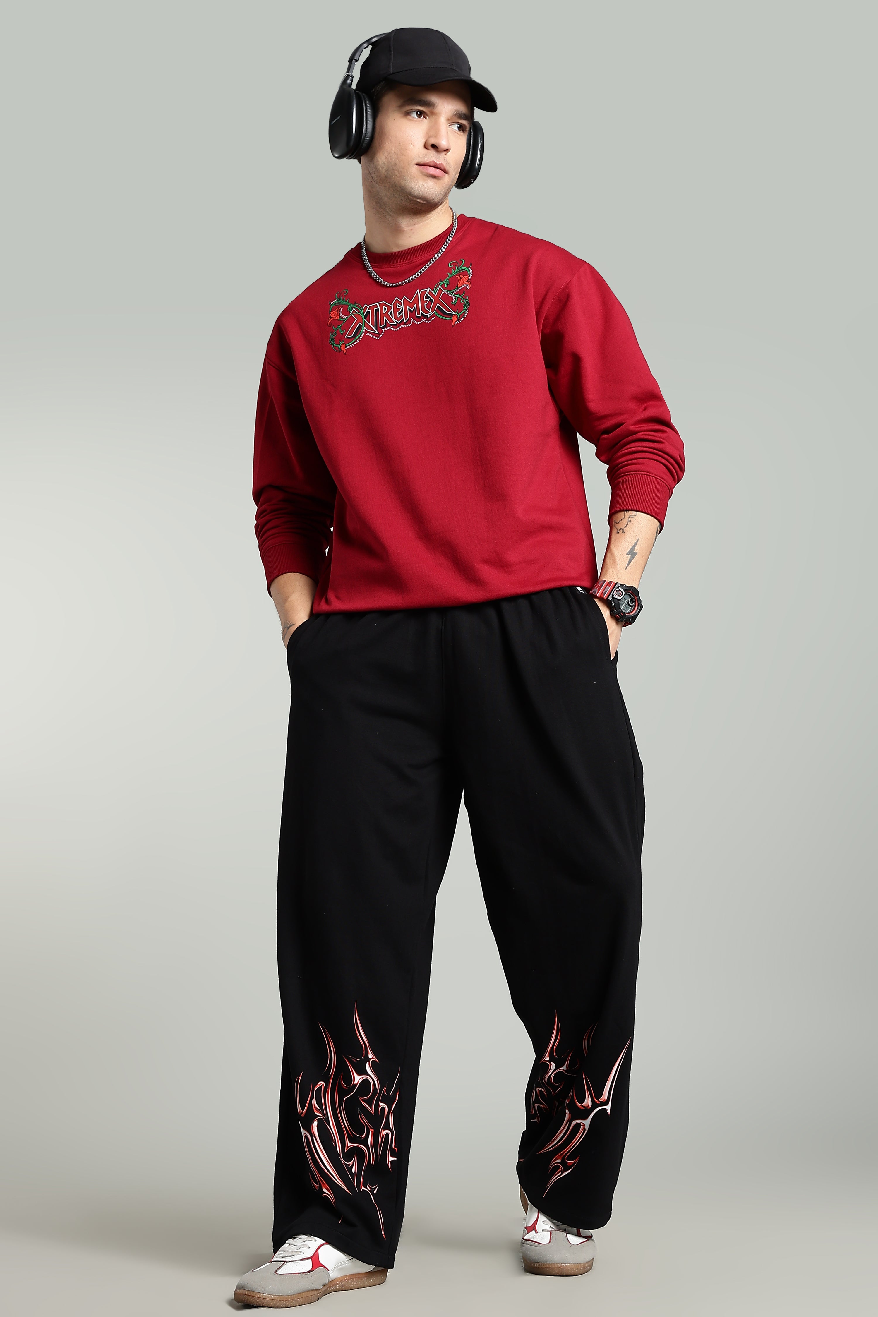 Draco Bloom Unisex Oversized Sweatshirt