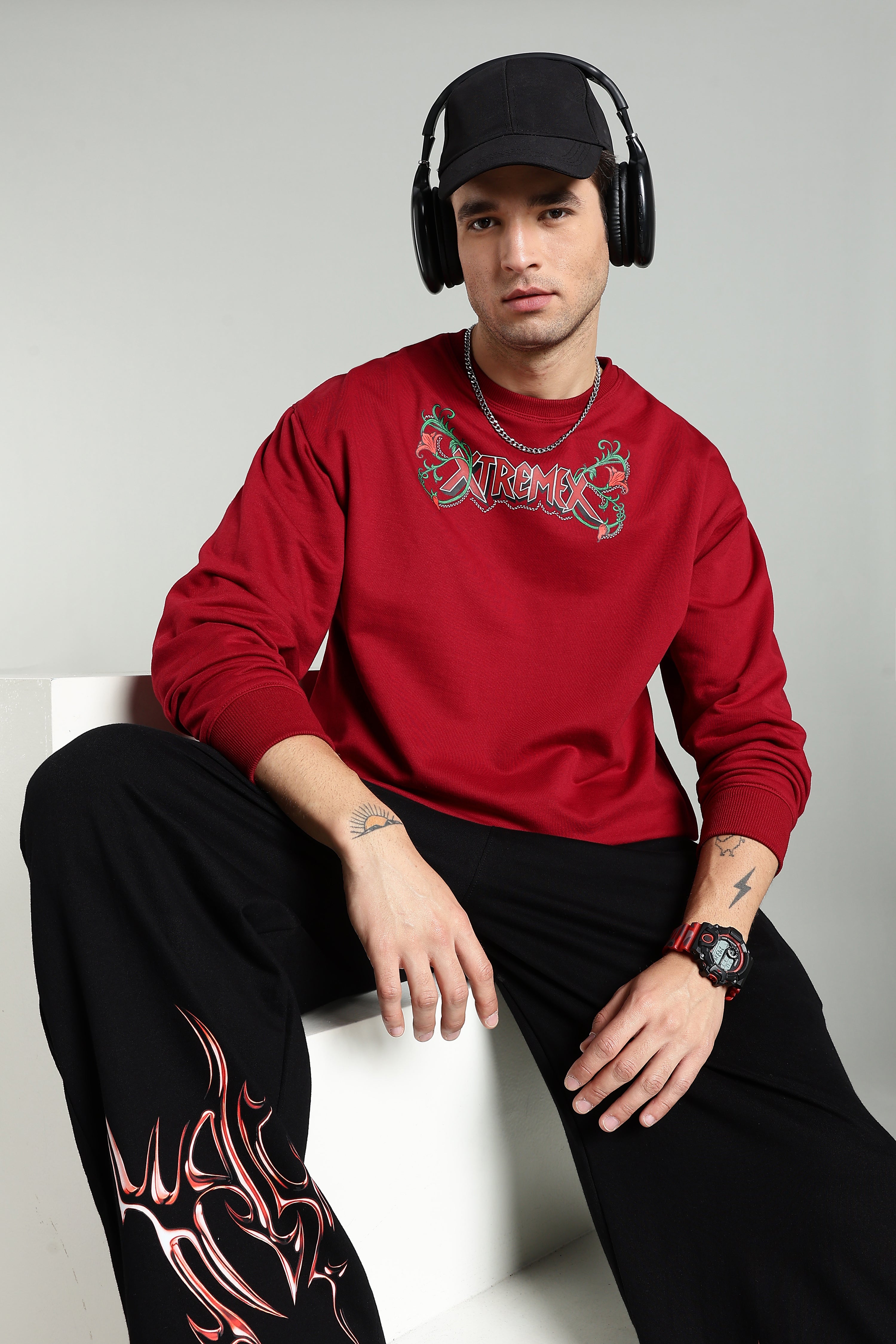 Draco Bloom Unisex Oversized Sweatshirt