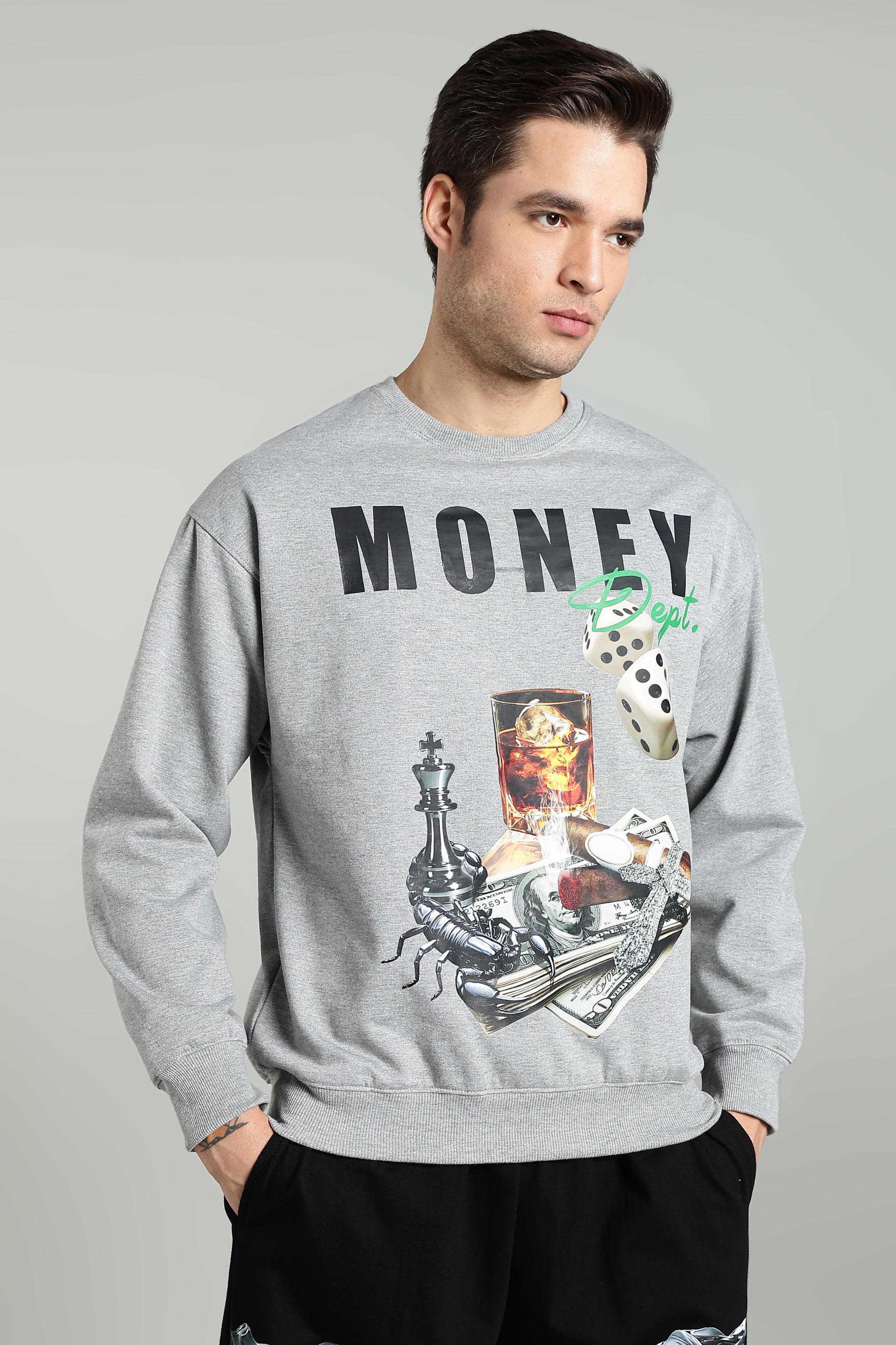 Money Dept. Unisex Oversized Sweatshirt