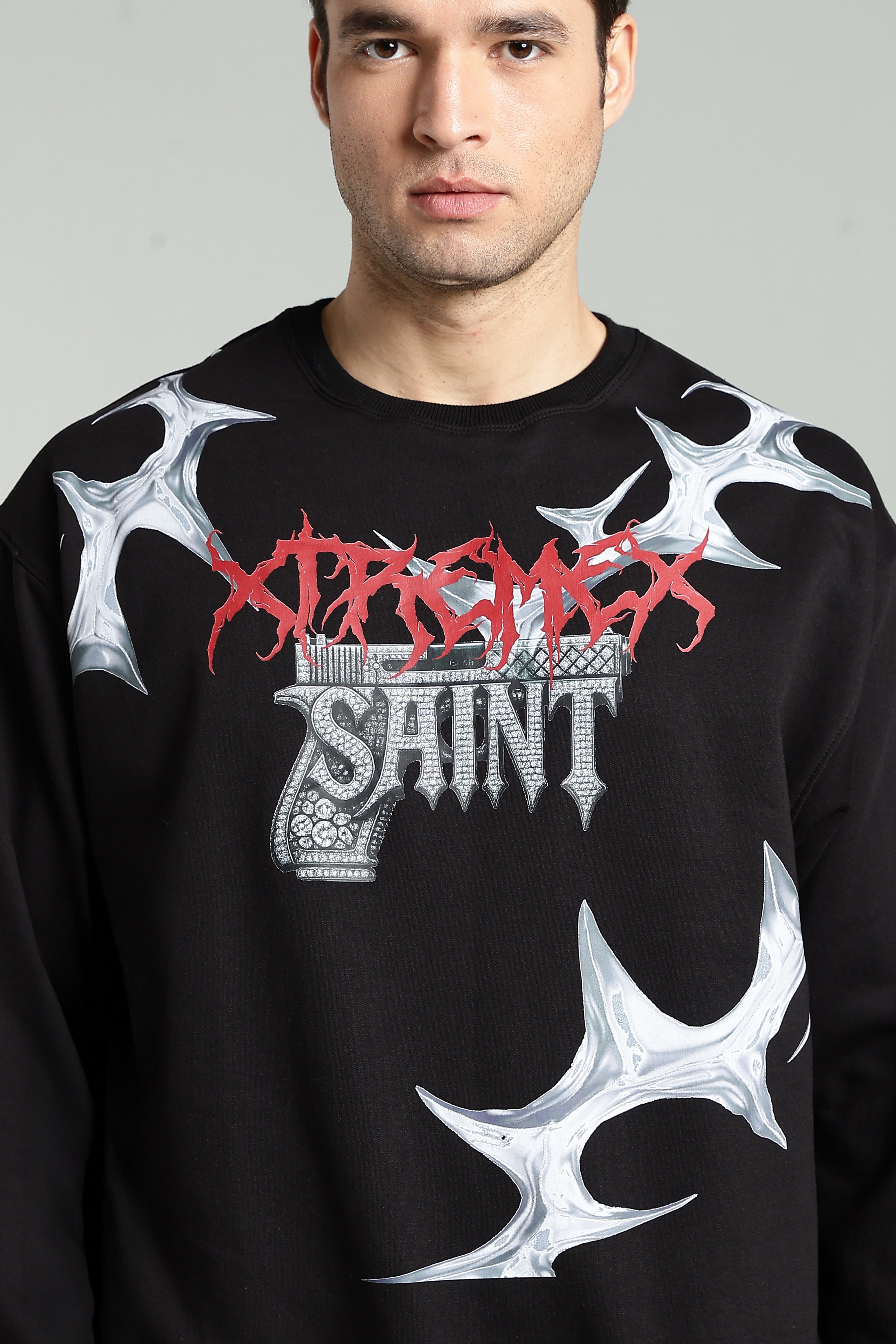 Image of Saint Unisex Oversized Sweatshirt