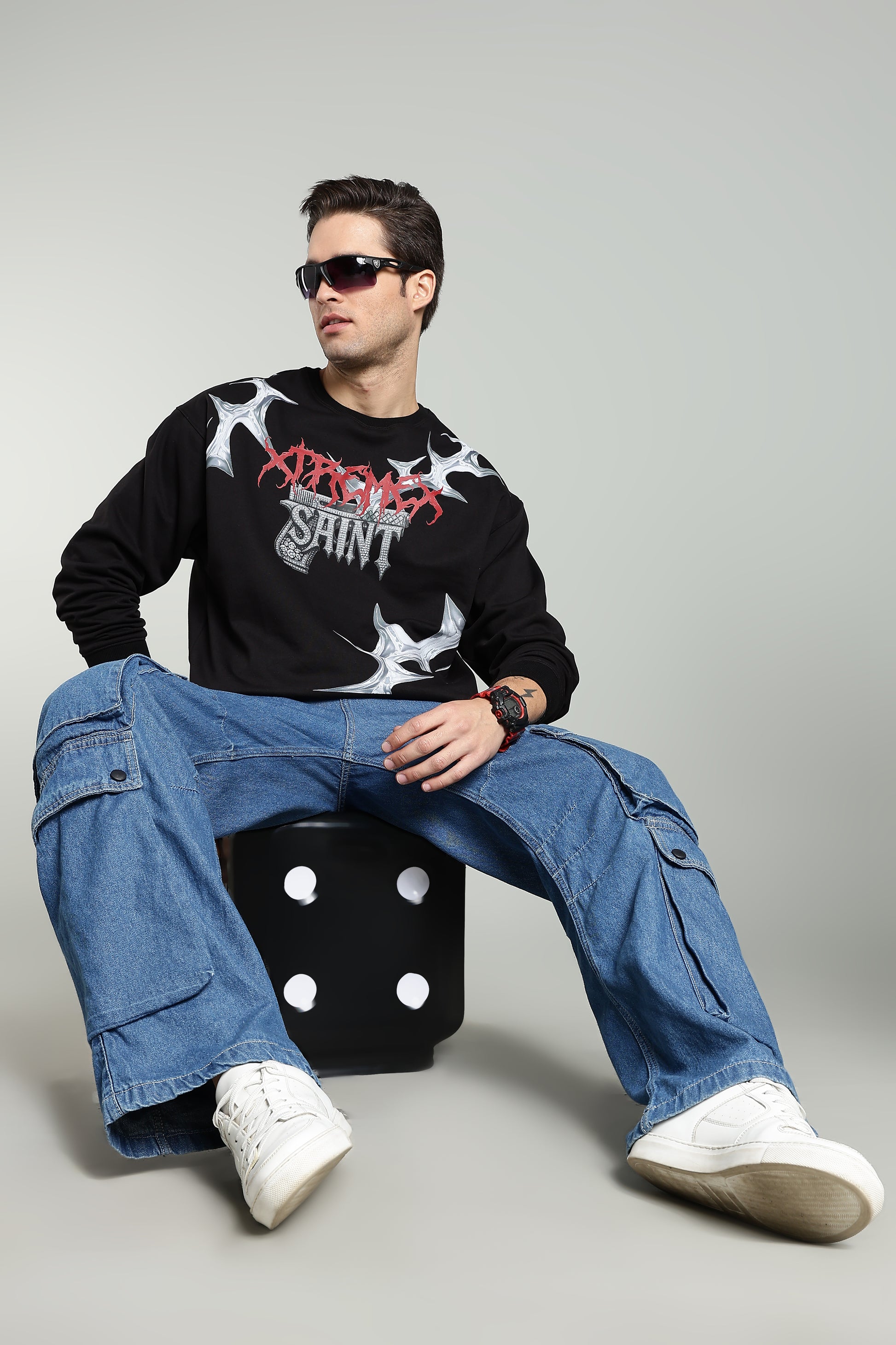 Saint Unisex Oversized Sweatshirt