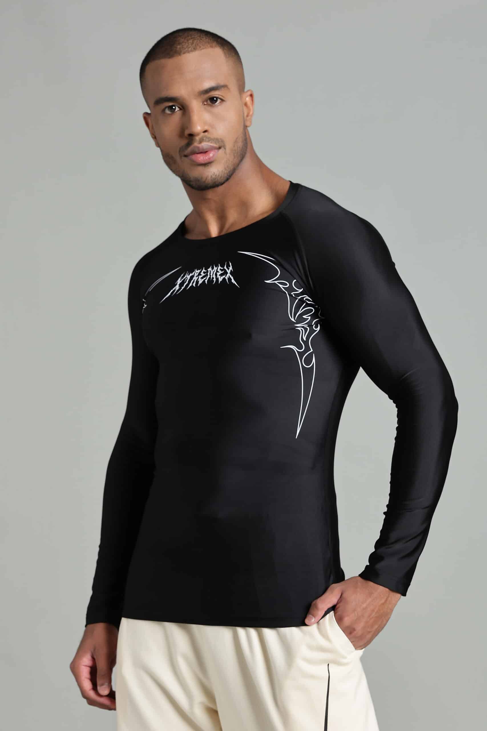 Tribal Compression Tshirt Full Sleeve
