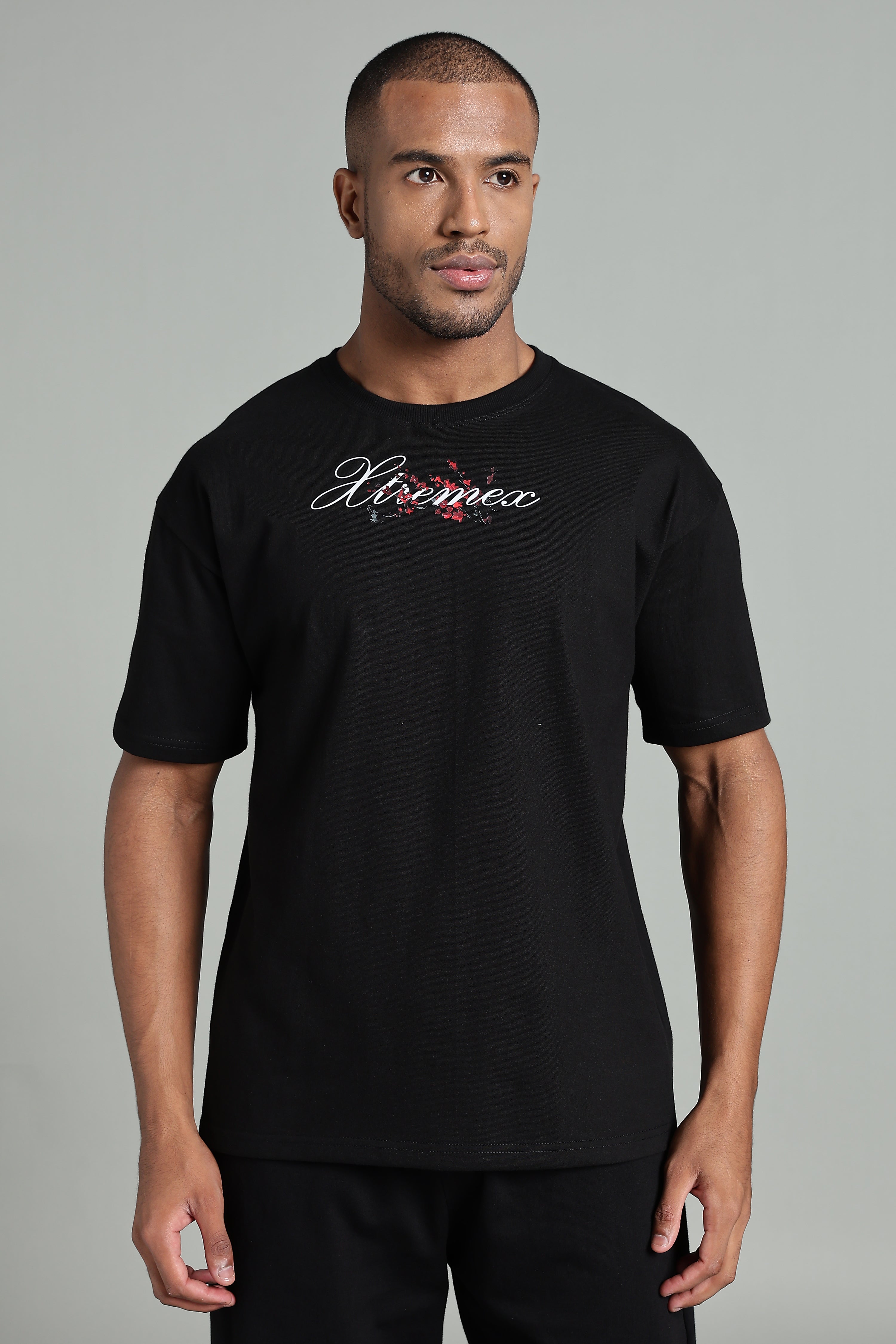 Image of Tiger Bloom Unisex Oversized Tshirt