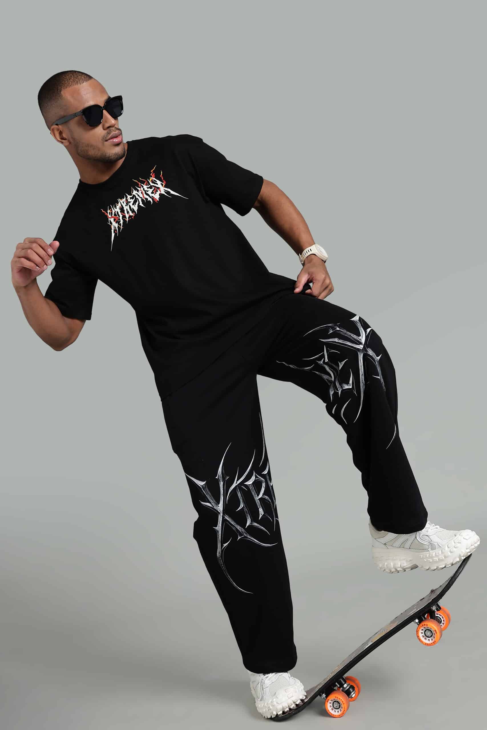 Image of Flame Wings Unisex Oversized Tshirt