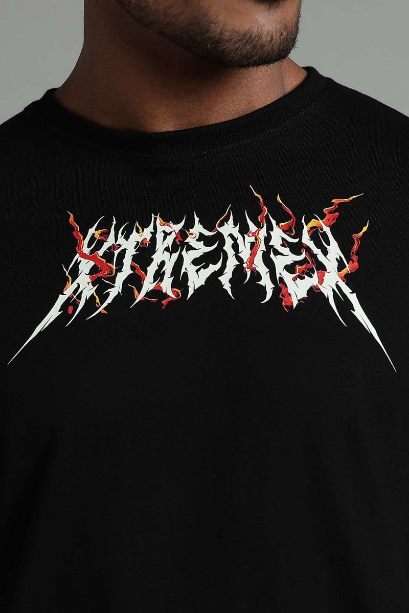 Flame Wings Unisex Oversized Tshirt
