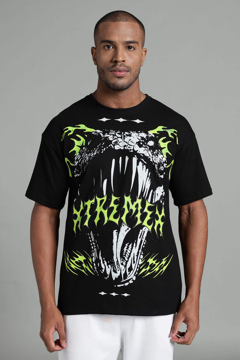 ViperX premium oversized cotton tee with relaxed comfort
