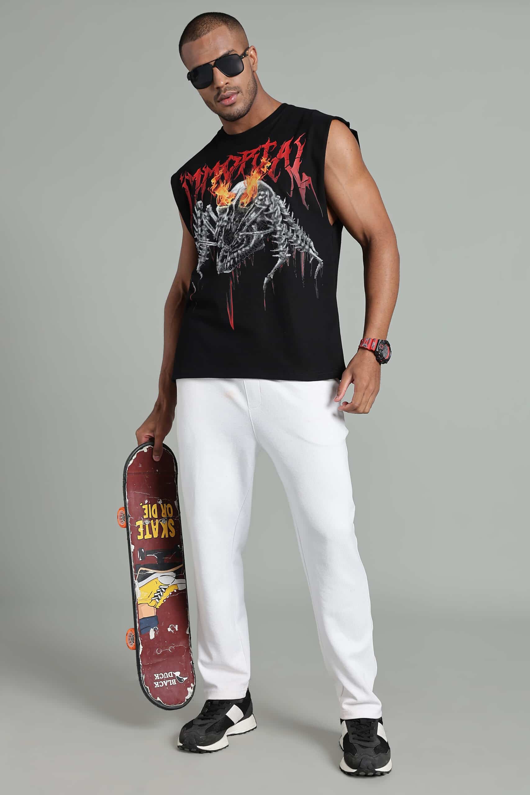 Image of ImmortalCut Oversized Sleeveless Tshirt