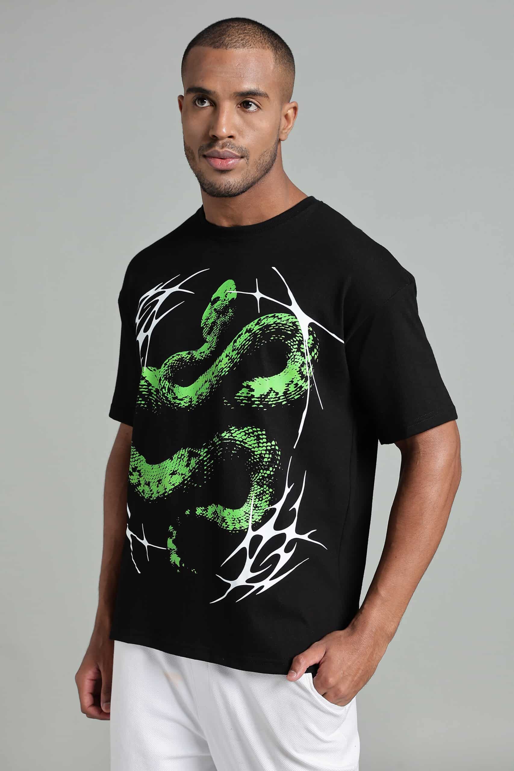 Image of Snake Flow Unisex Oversized Tshirt