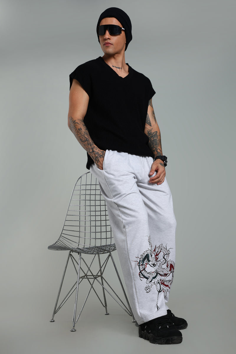 Twin Dragon premium cotton streetwear joggers