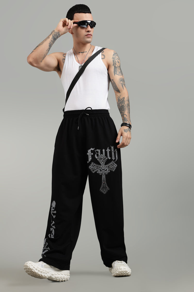 Men's Faith & Fury cotton joggers for casual activewear ifm