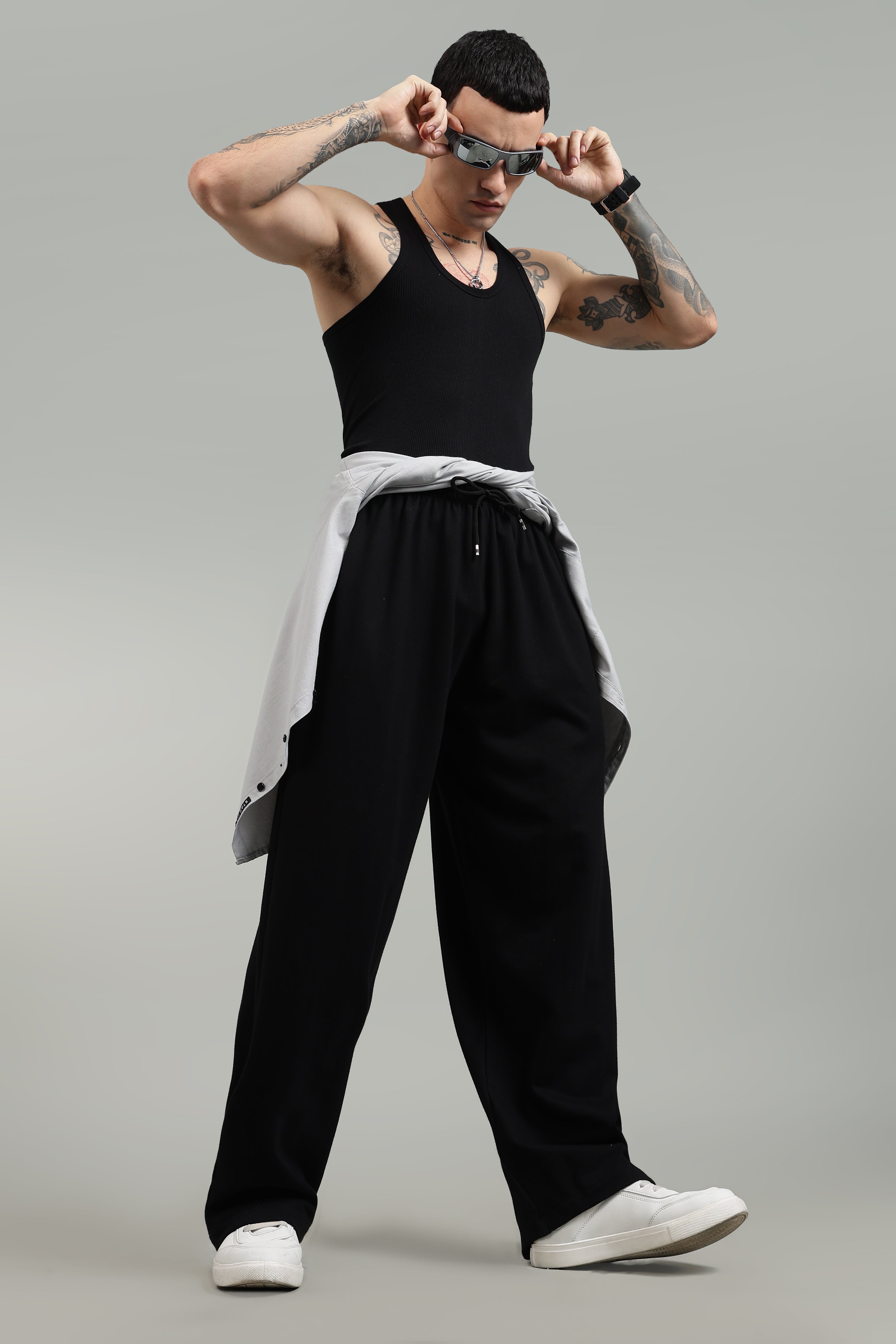 TwinZip Unisex Joggers | Premium Cotton Gym Joggers | XtremeX