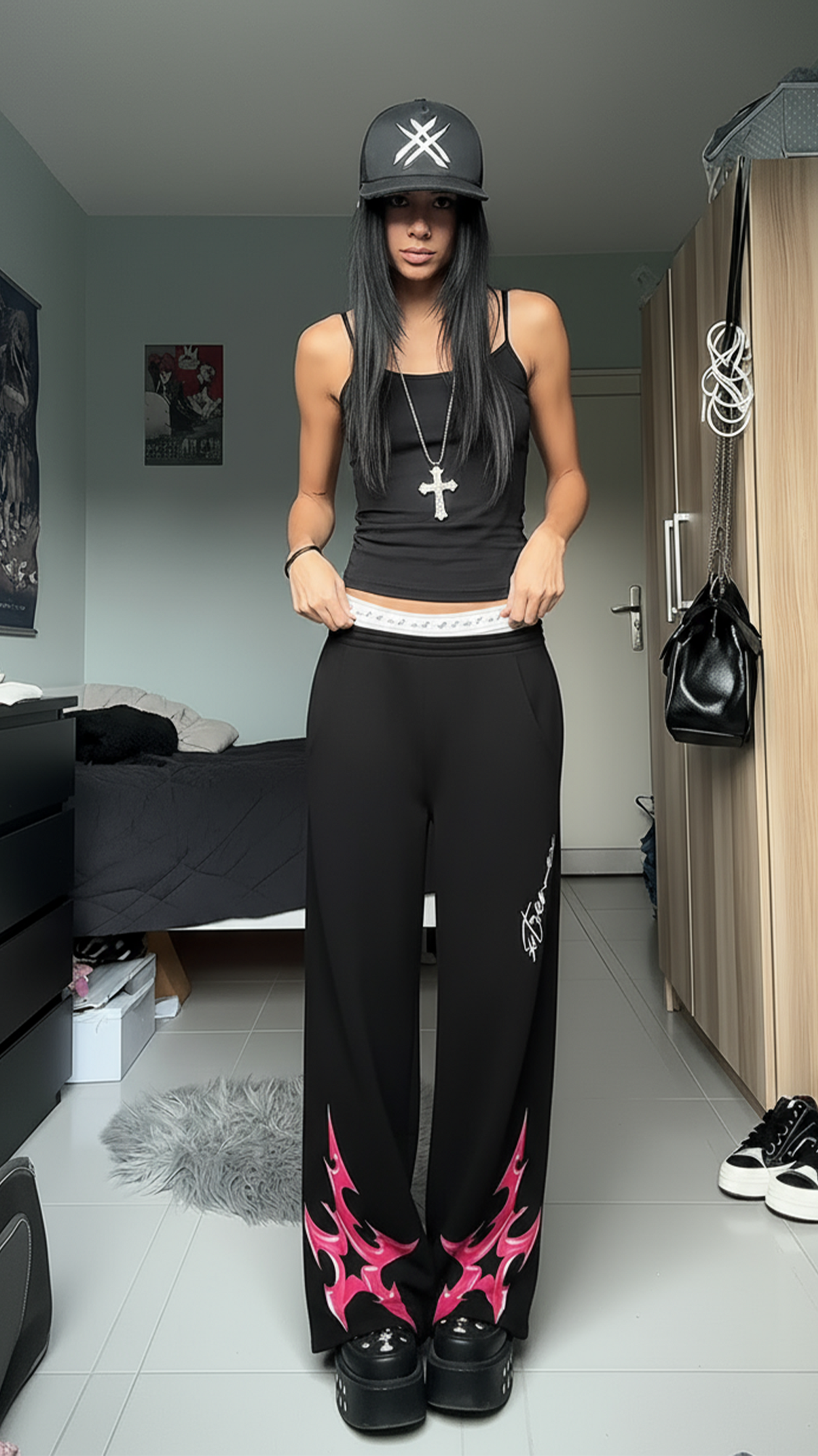 Pink Inferno Joggers