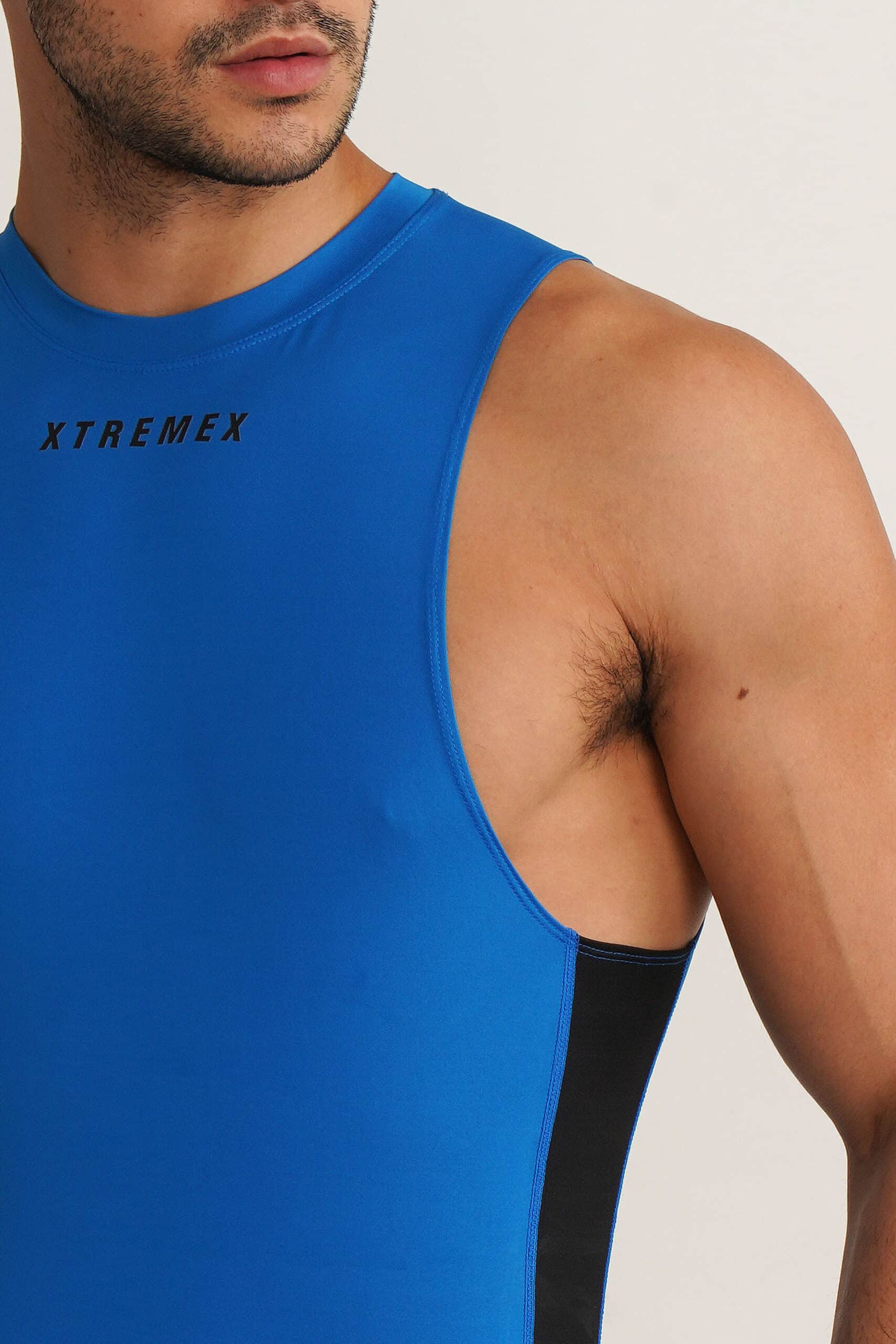 Sleeveless Drop Arm Compression Tshirt