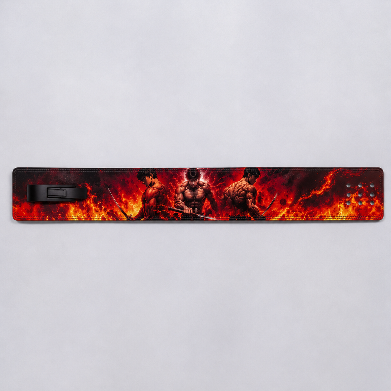 Inferno Blade 13mm Powerlifting Lever Belt (Red)
