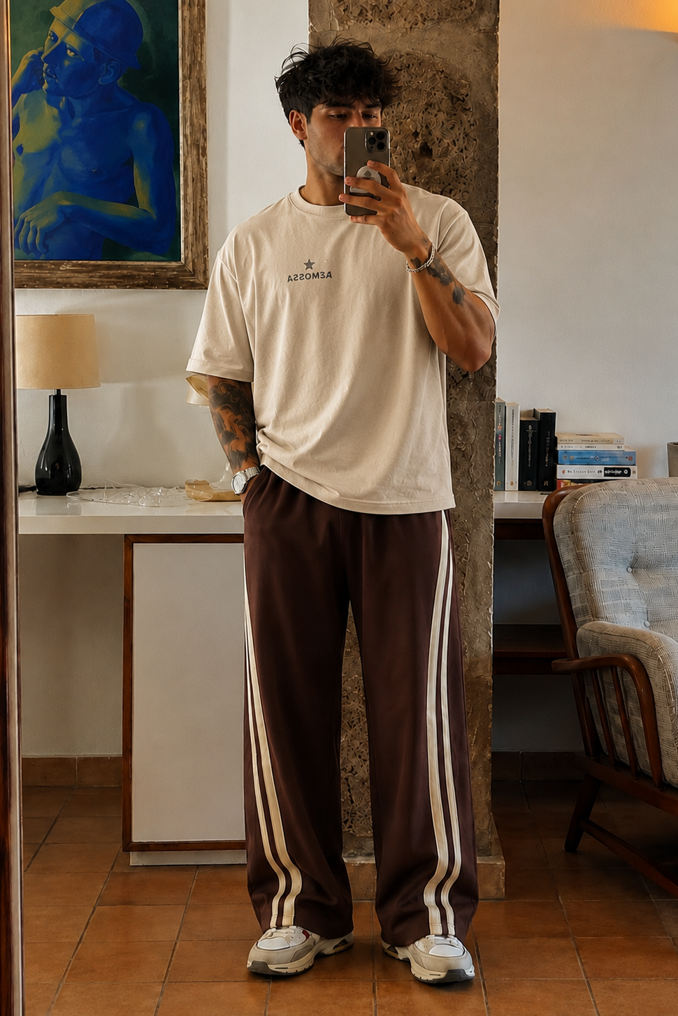 Driftline Unisex Joggers - Brown