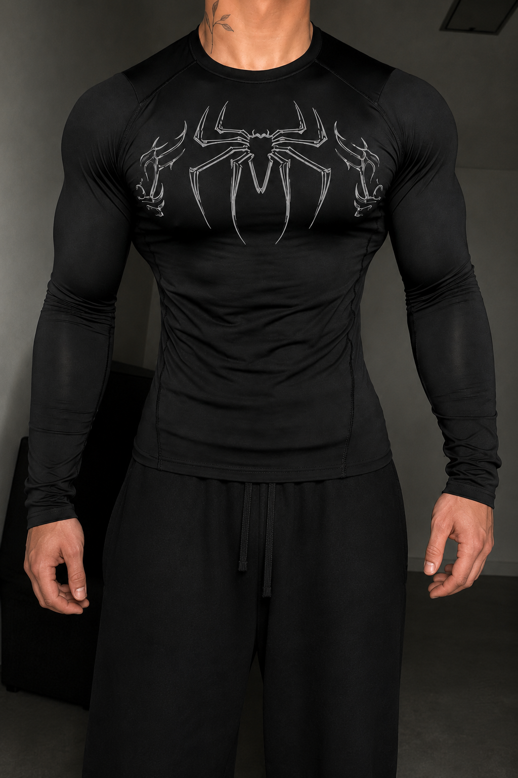 Image of Spider Compression 2.0 Tshirt Full Sleeve
