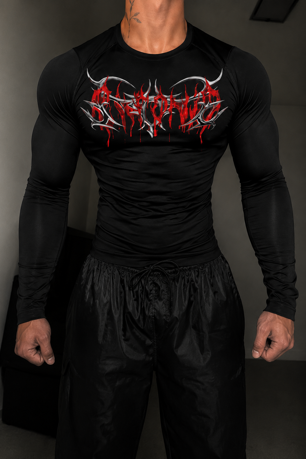 Image of Bloodline Compression Tshirt Full Sleeve