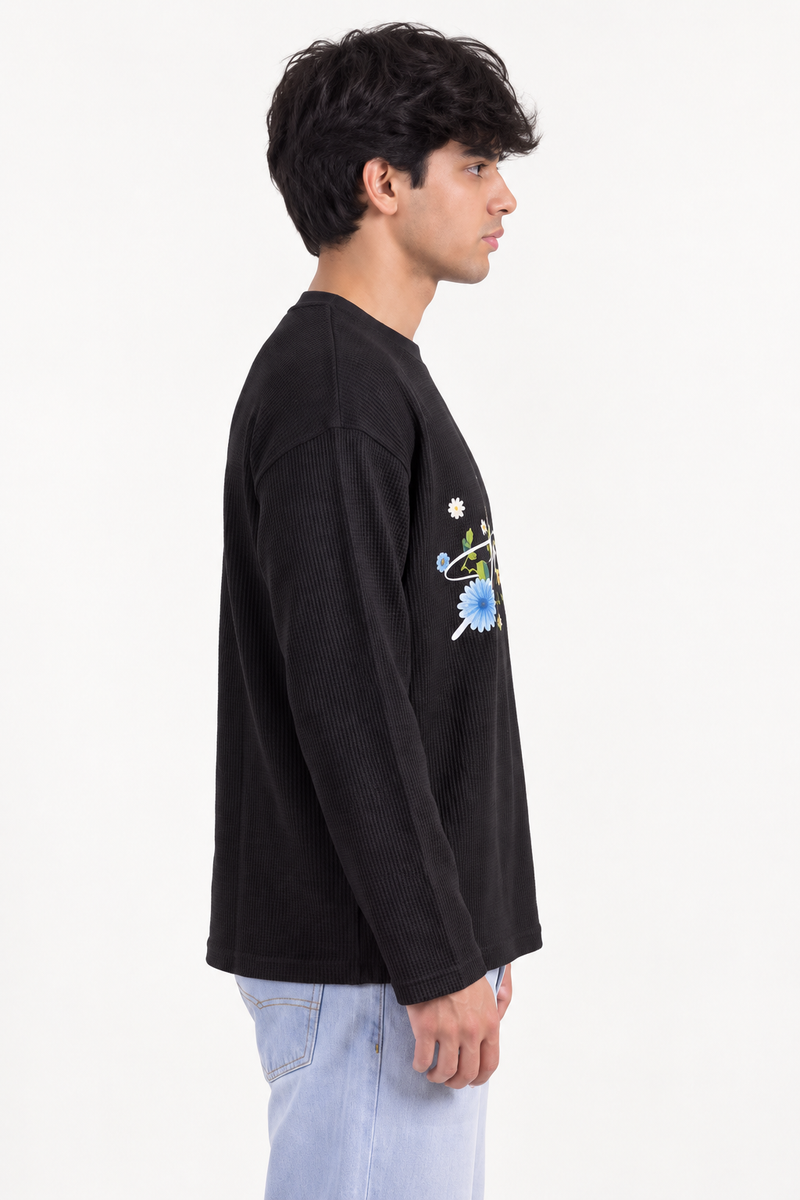 Blooming Vine Waffle T-Shirt