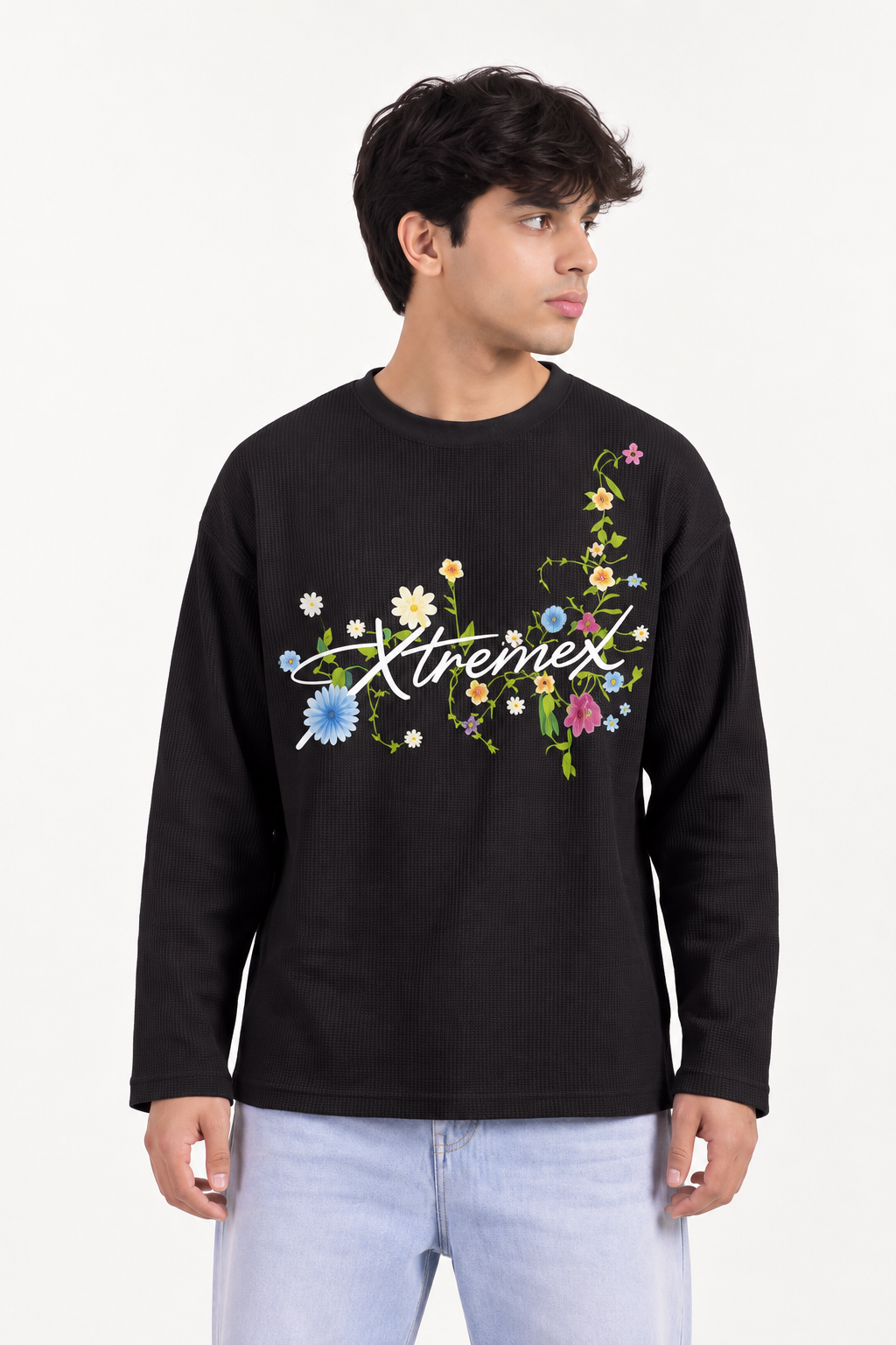 Blooming Vine Waffle T-Shirt
