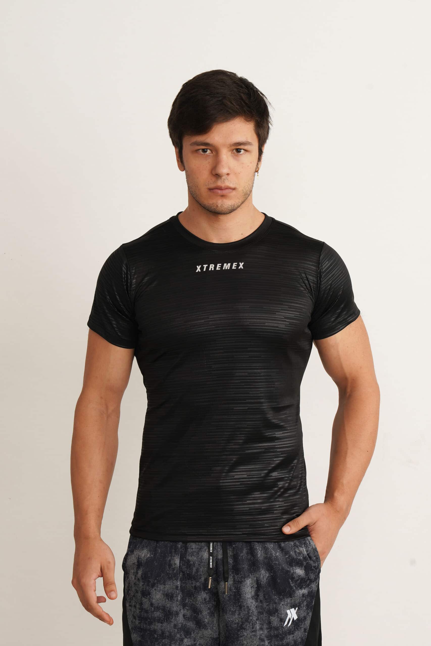 Image of Striped Slim Fit Tshirt