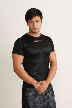 Image of Striped Slim Fit Tshirt