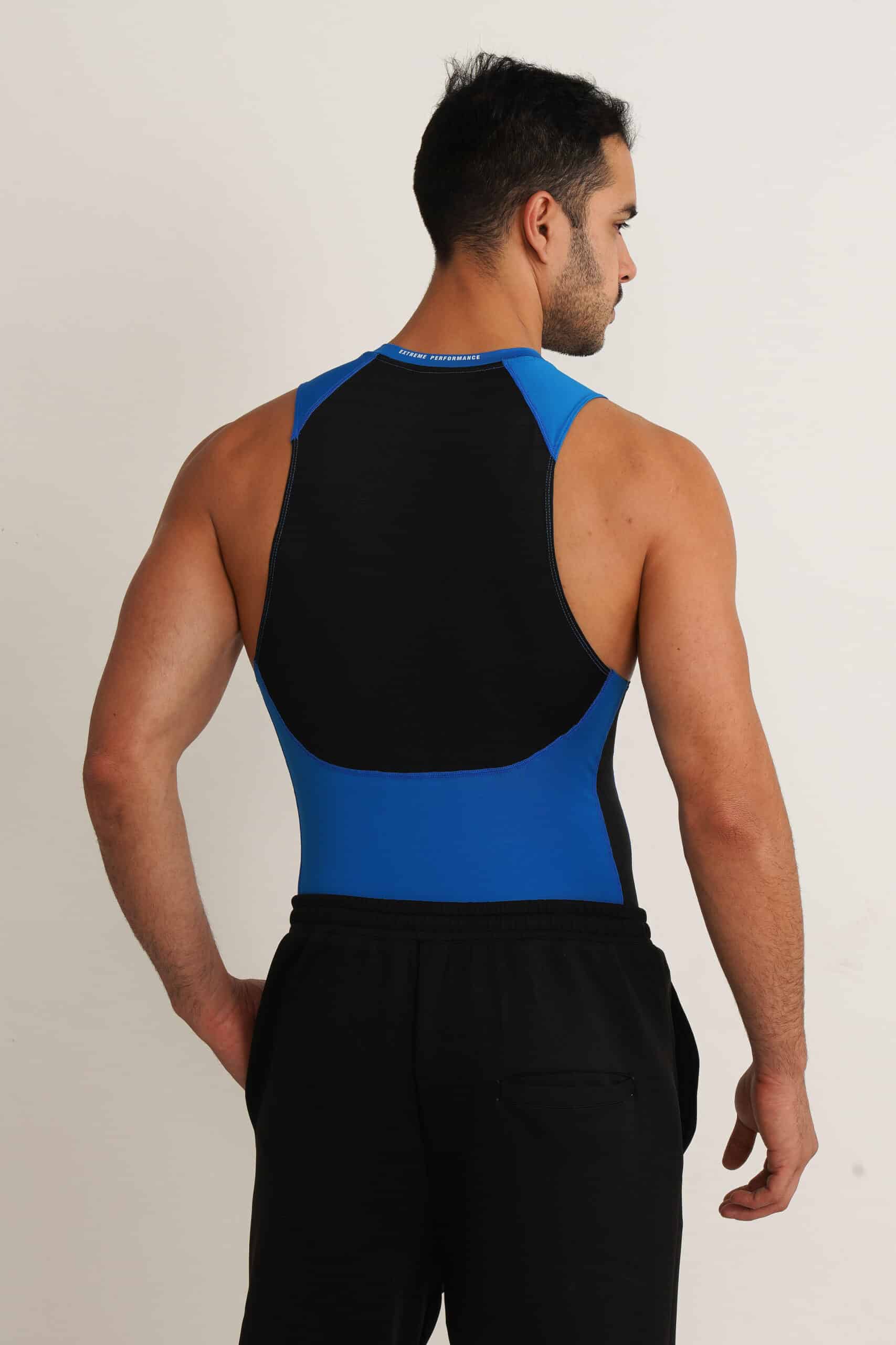 Sleeveless Drop Arm Compression Tshirt
