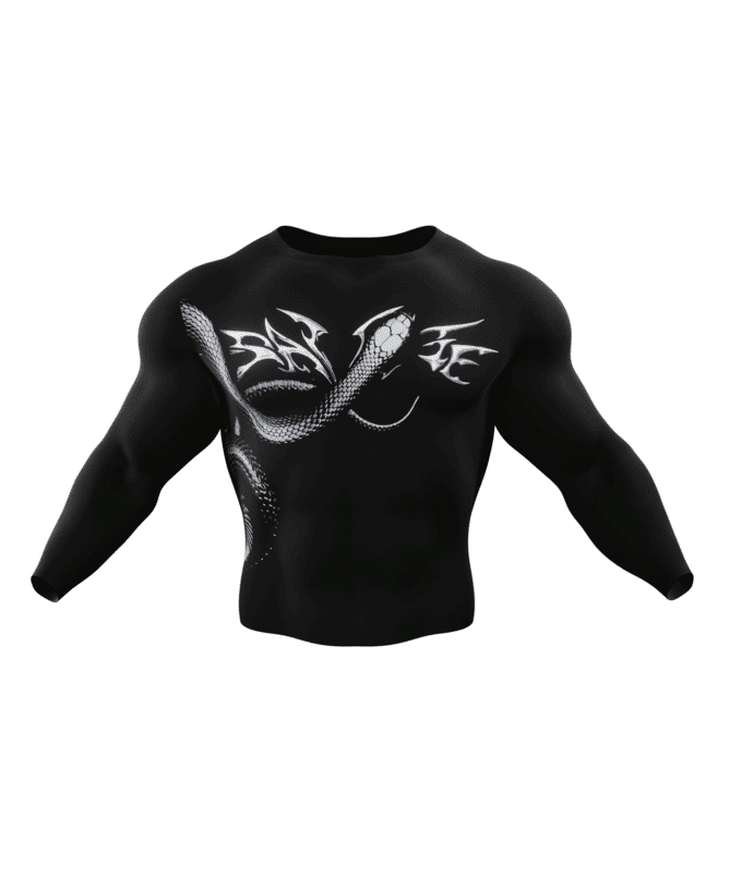 Image of Savage Compression Tshirt Full Sleeve