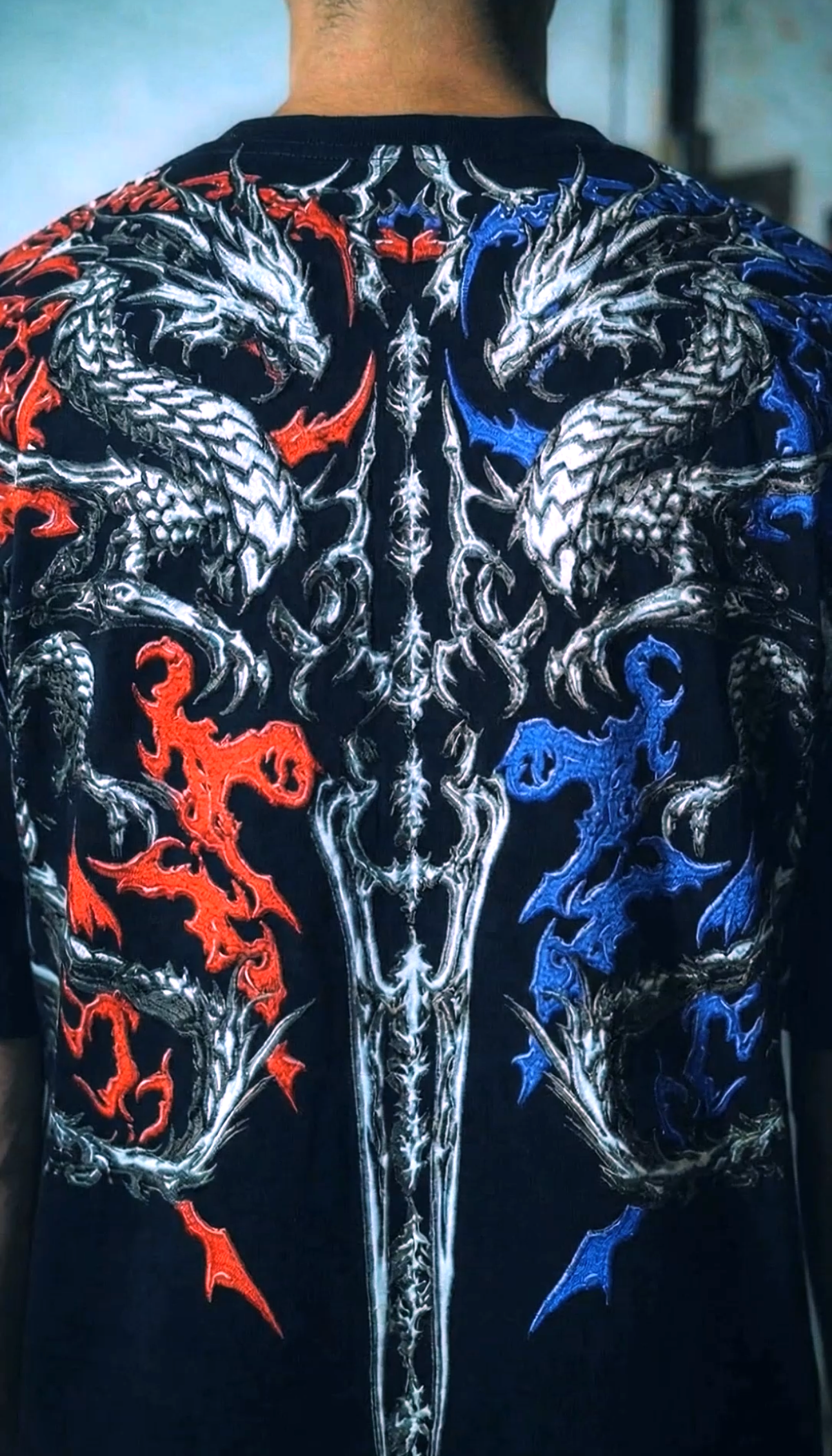 Image of Hydra Clash Unisex Oversized Tshirt