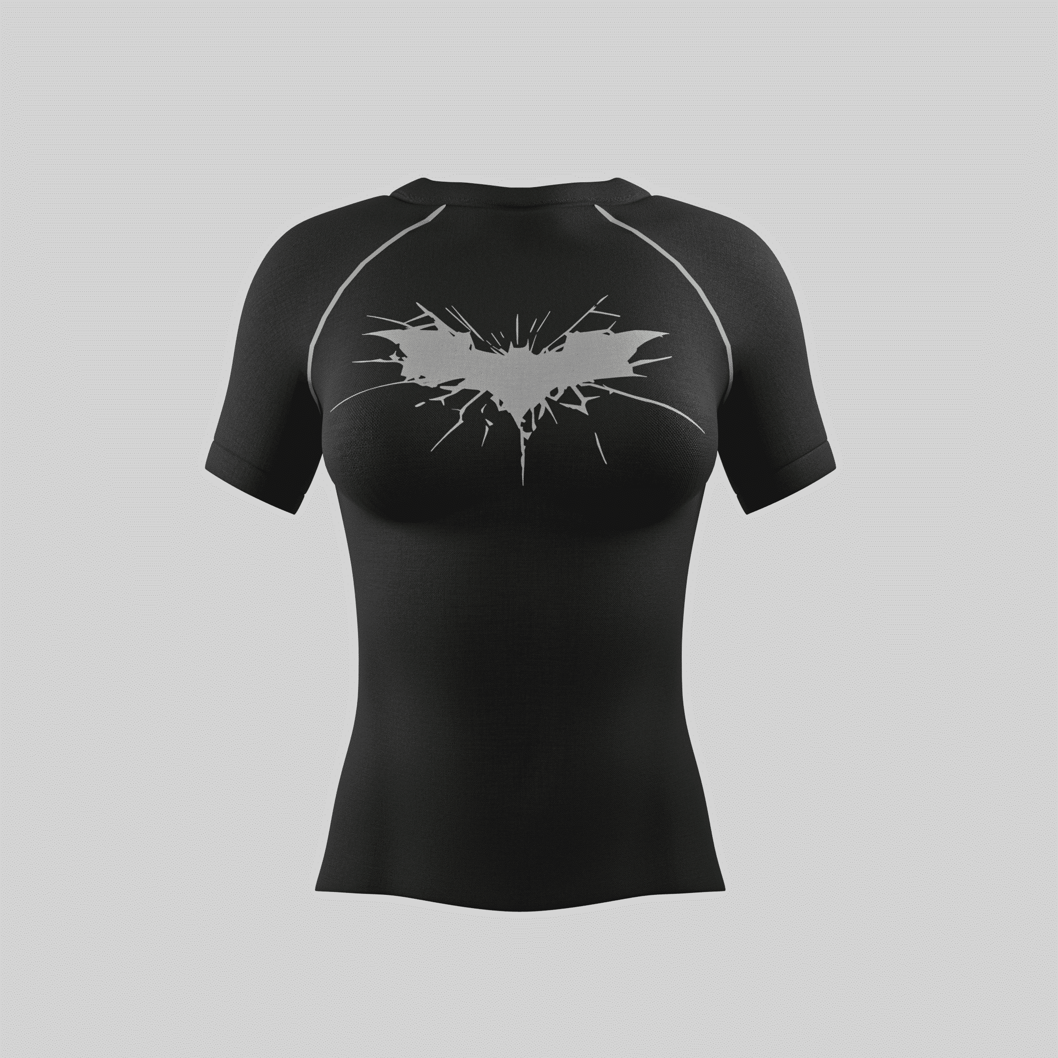 Image of Women BAT Compression Tshirt Half Sleeve