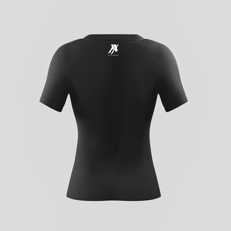 Women Spider Compression Tshirt Half Sleeve