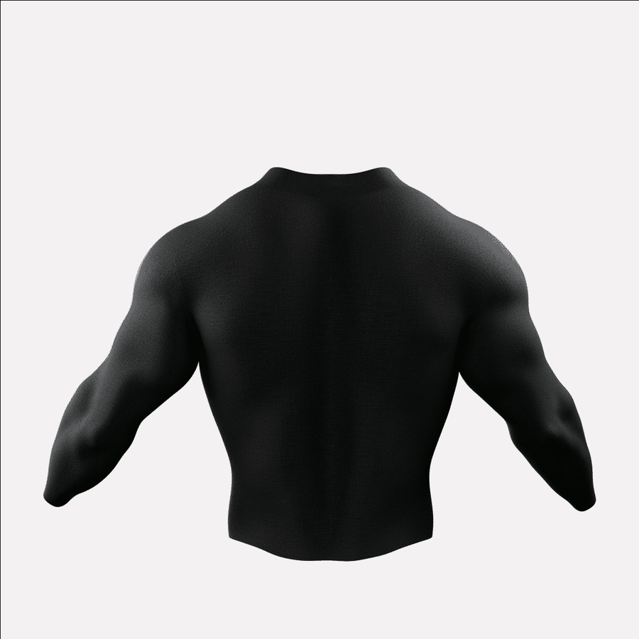 High Neck Compression Tshirt Full Sleeve