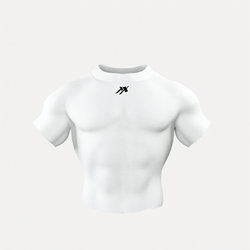 Image of High Neck Compression Tshirt Half Sleeve