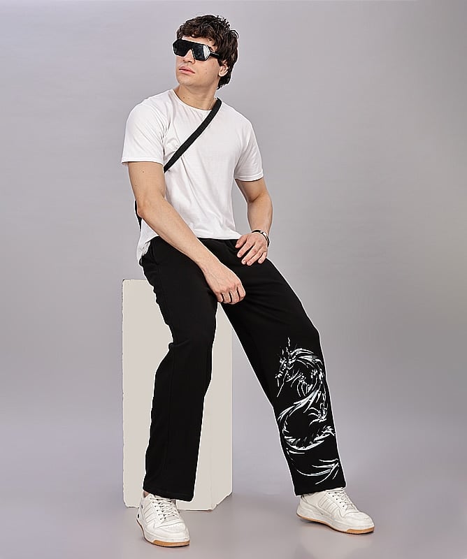 Dragon Blade premium cotton unisex joggers with comfort