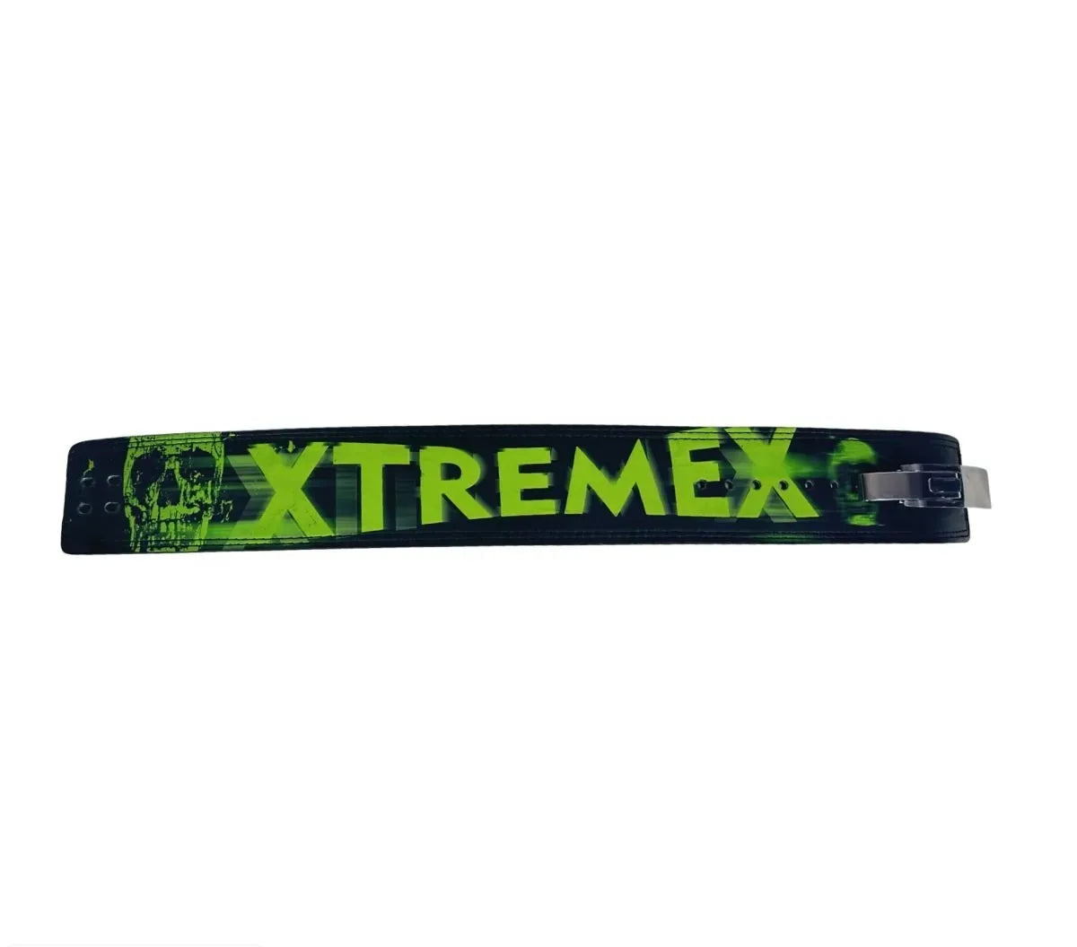 XTREMEX POWERLIFTING 13MM LEVER BELT - GREEN REAPER