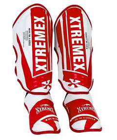 X-SERIES SHIN INSTEP GUARD RED