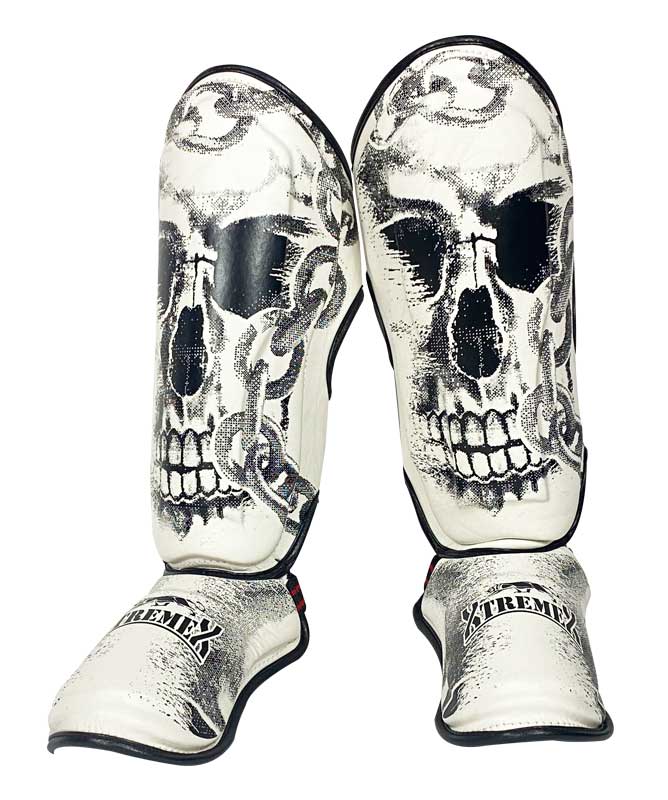 Image of SKULL SHIN INSTEP GUARD