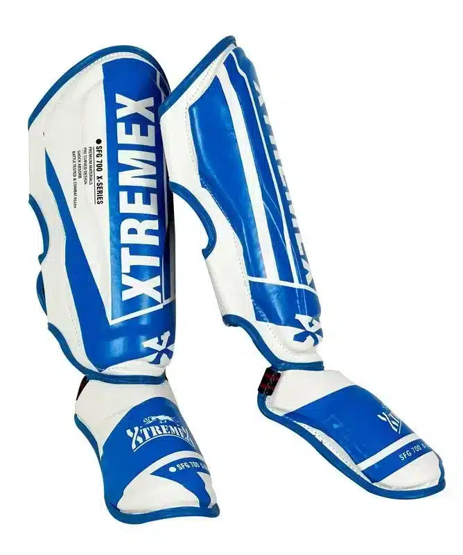 X-SERIES SHIN INSTEP GUARD BLUE